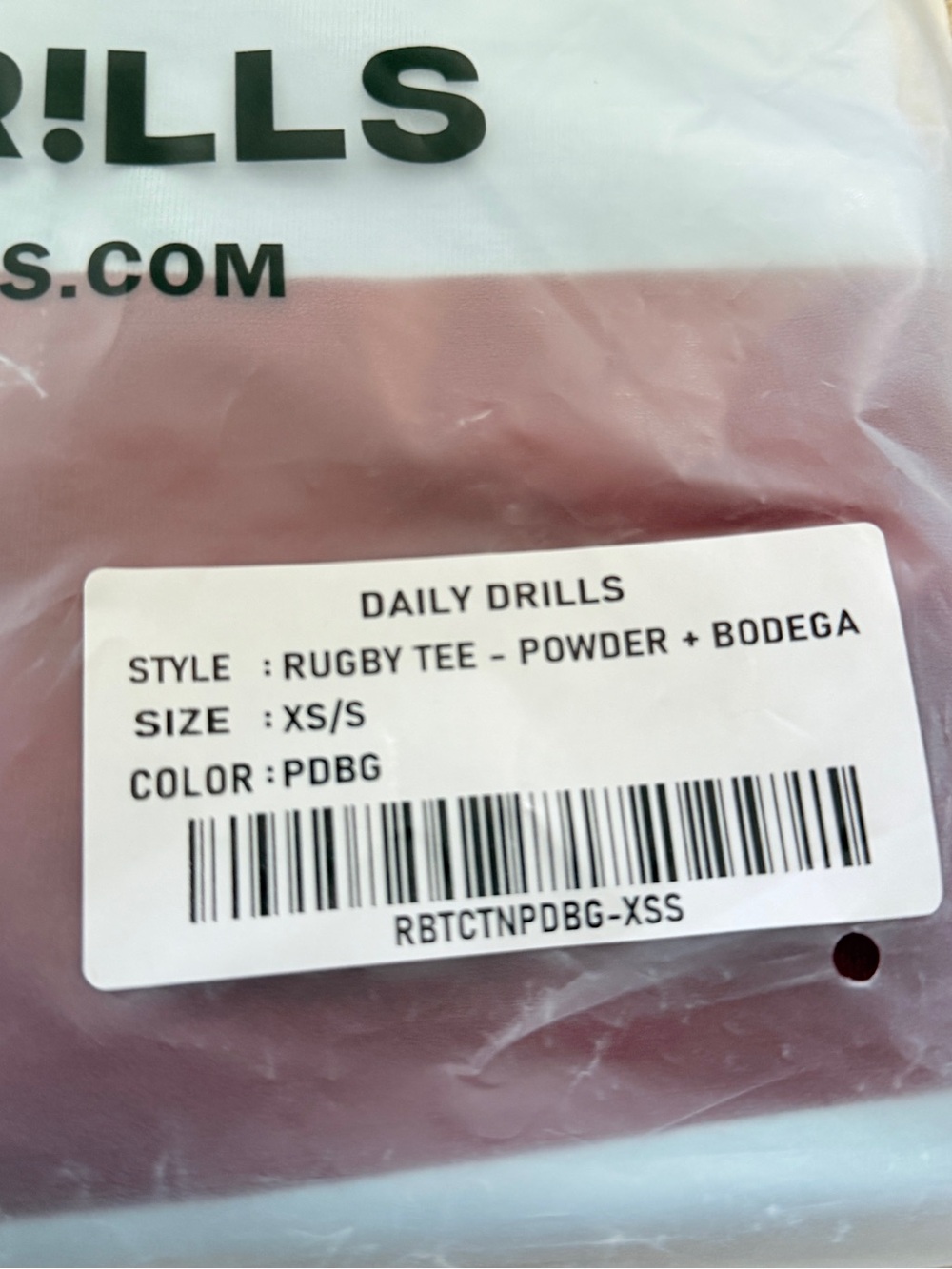 Daily Drills Powder & Bodega Rugby Rugby Tee - Picture 2 of 3